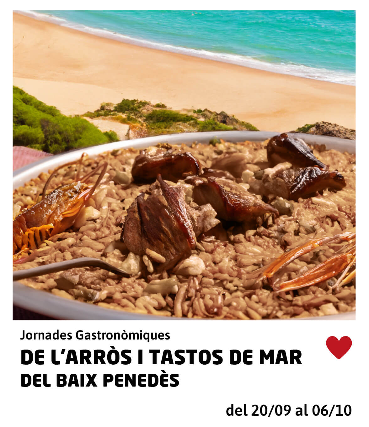 Arròs i tastos de mar del Baix Penedès